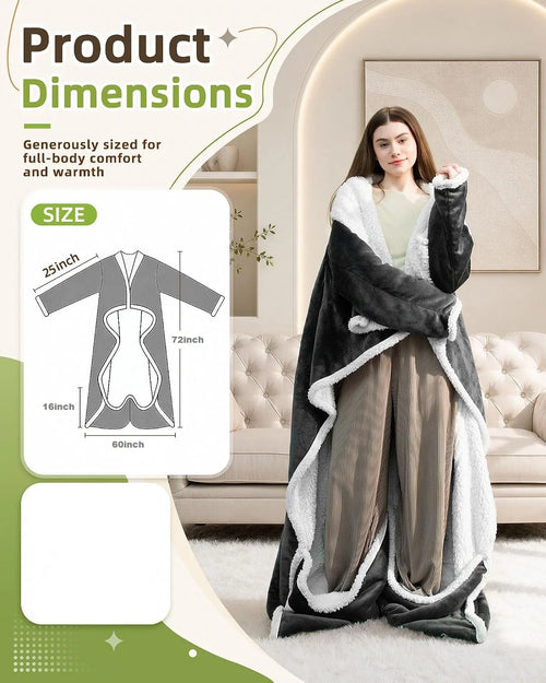 Dimensions du peignoir chauffant